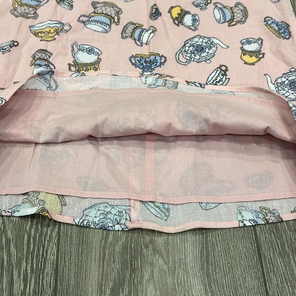 NWT Victoria Beckham Target Girls Tea Party Dress Blush Pink Printed - Picture 6 of 8